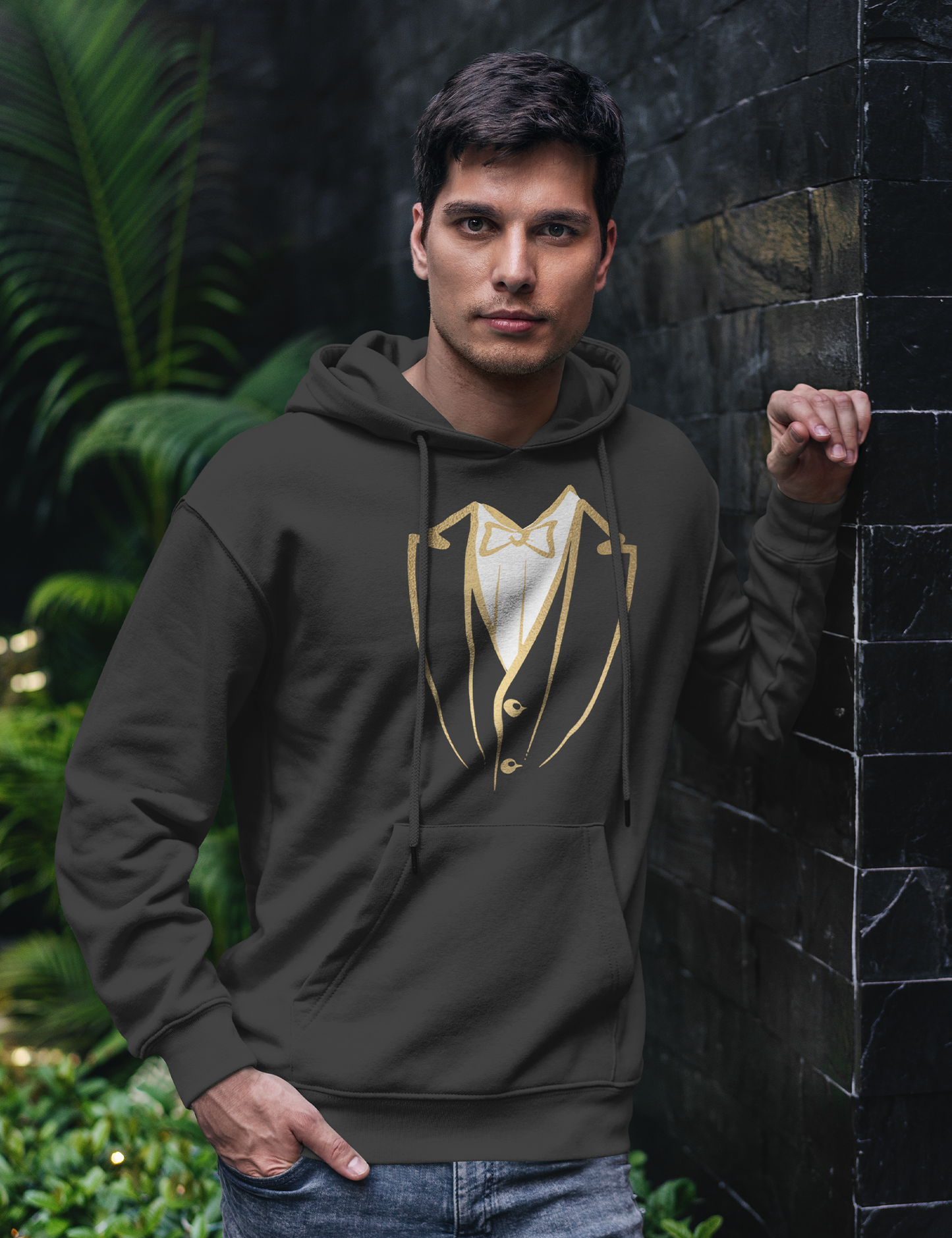 Tuxedo: Adult Hoodie